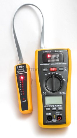 MULTIMETR I TESTER KABLI LA-1011