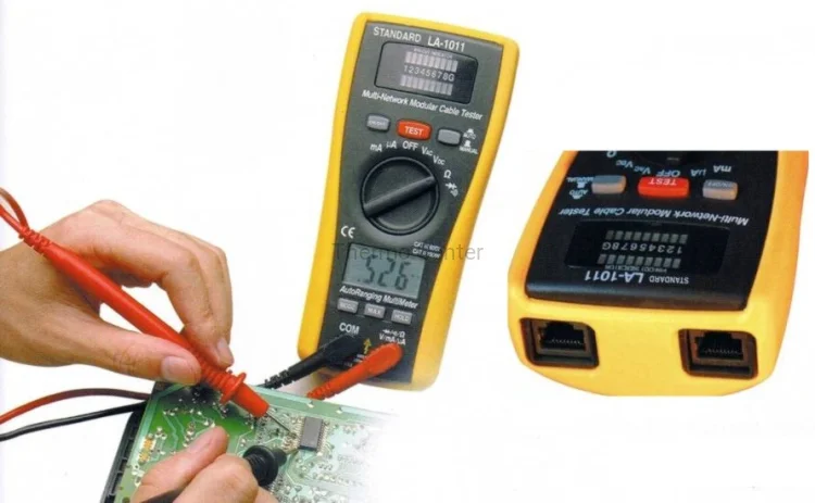 MULTIMETR I TESTER KABLI LA-1011