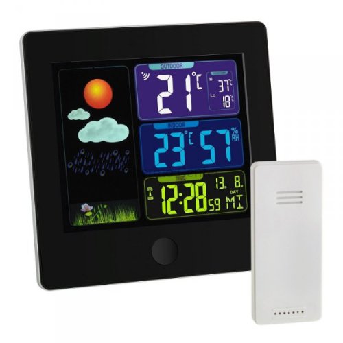 Stacja pogody TFA 35.1133.01Kolorowy wyświetlacz07f7867f4921aa4dfcf3f98fd111