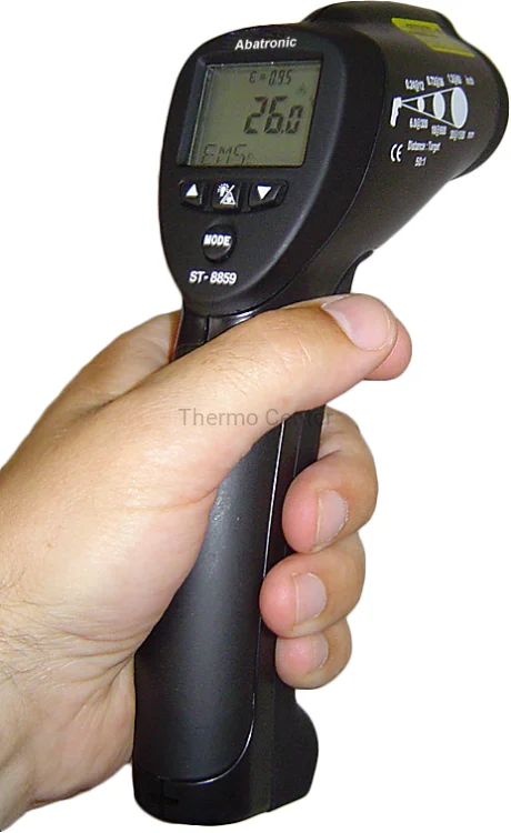 Pirometr AB-8859 (-50°C do 1600°C) 50:1 Wzorcowany