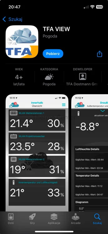 Zestaw startowy z nadajnikiem termo-higrometru  WEATHERHUB OBSERVER 31.4012