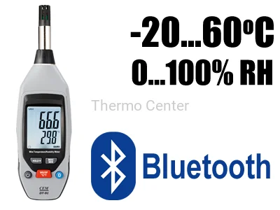 Termo higrometr z funkcją Bluetooth AB-91