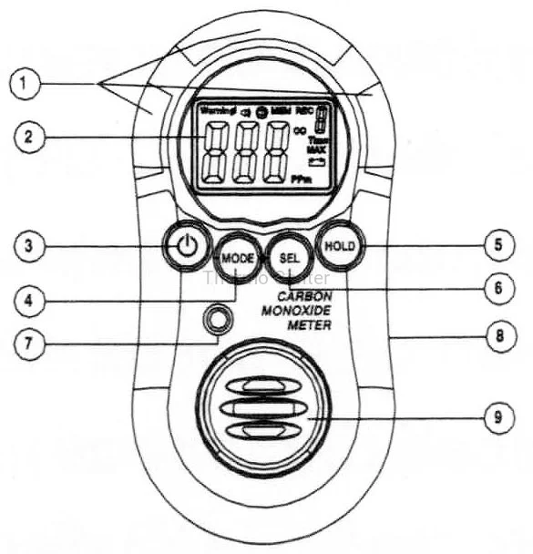 MIERNIK TLENKU WĘGLA AB-110